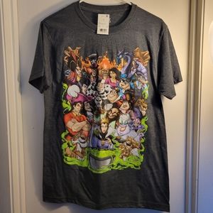 Disney Villains Graphic Tee Shirt Men's Size Small